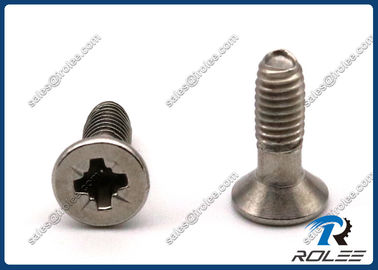 China 304/316/410 Stainless Pozi Countersunk Head Trilobular Thread Forming Screws supplier