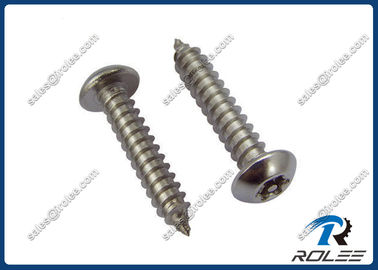 China A4 / 316 Stainless 6-lobe Torx Button Head Self-tapping Tamper Proof Screws supplier